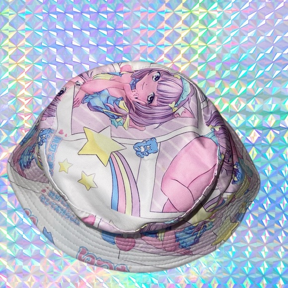 Anime Girl Bucket Hat - Picture 3 of 3